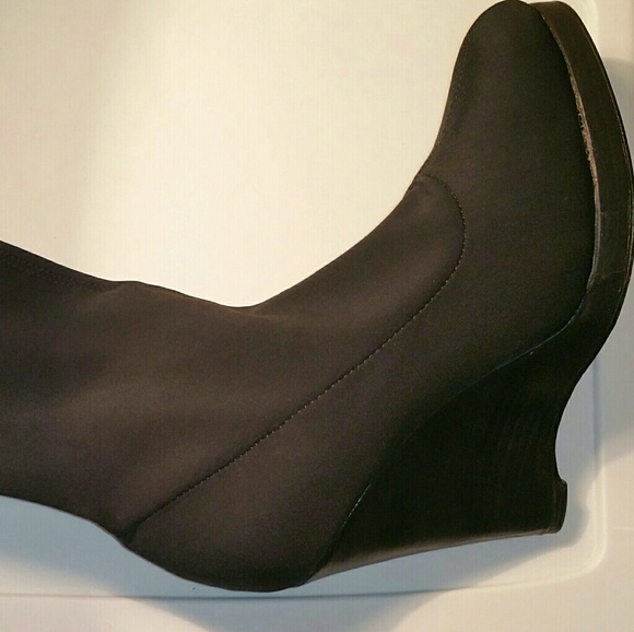 Black Sock Boots - Picture 3 of 3
